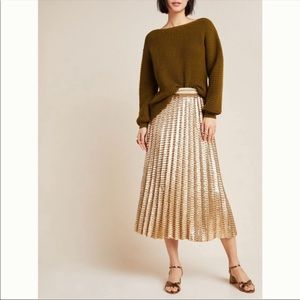 Anthro Sequin Skirt NWOT